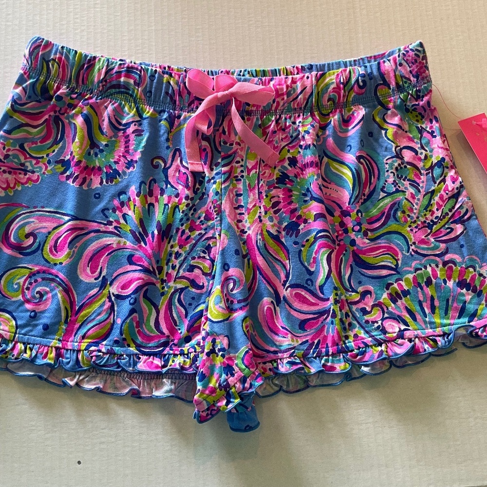 Lilly Pulitzer Ruffle PJ Short